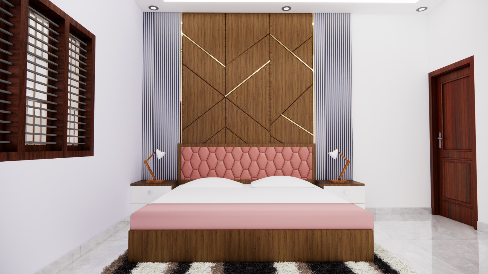 Bedrooms interior design - Bedroom 02