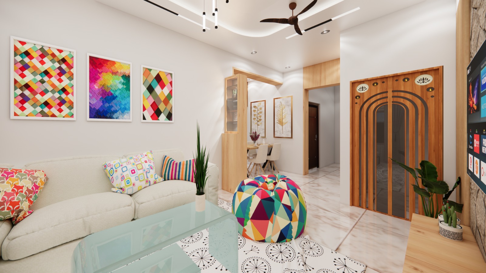 Bedrooms interior design - Bedroom 03
