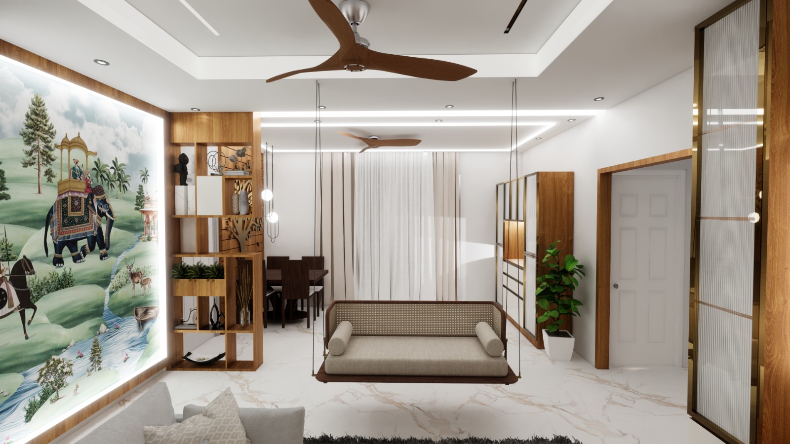 Bedrooms interior design - Bedroom 06