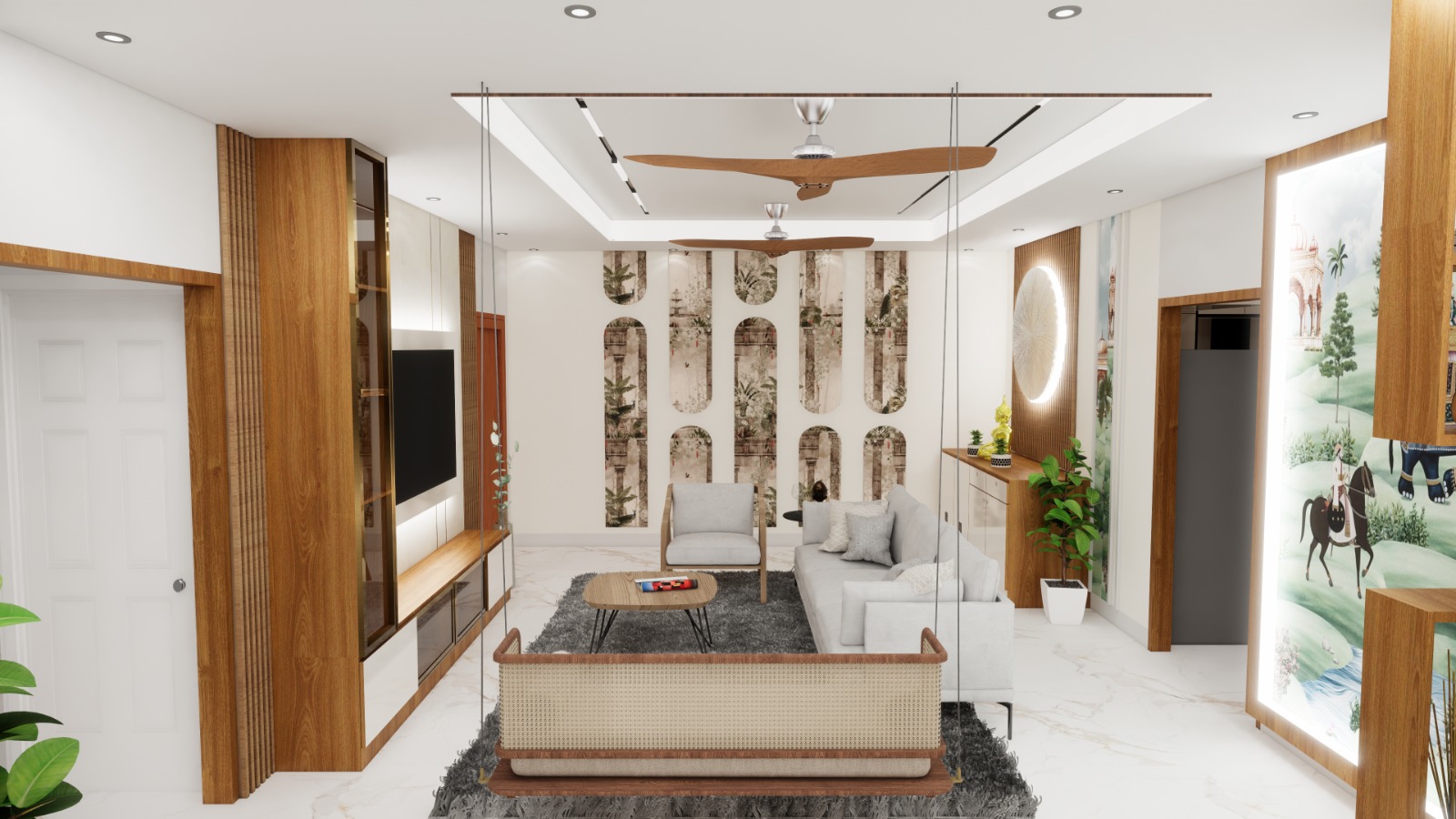 Living Rooms interior design - Living Room 09
