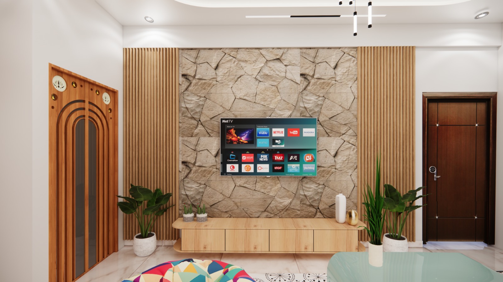 TV Units interior design - Tv Unit 06