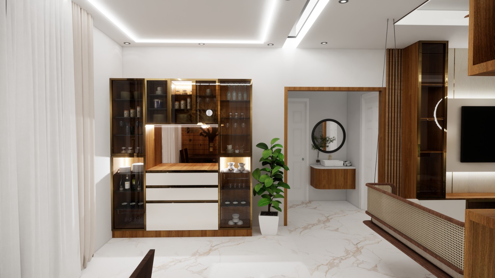 TV Units interior design - Tv Unit 07