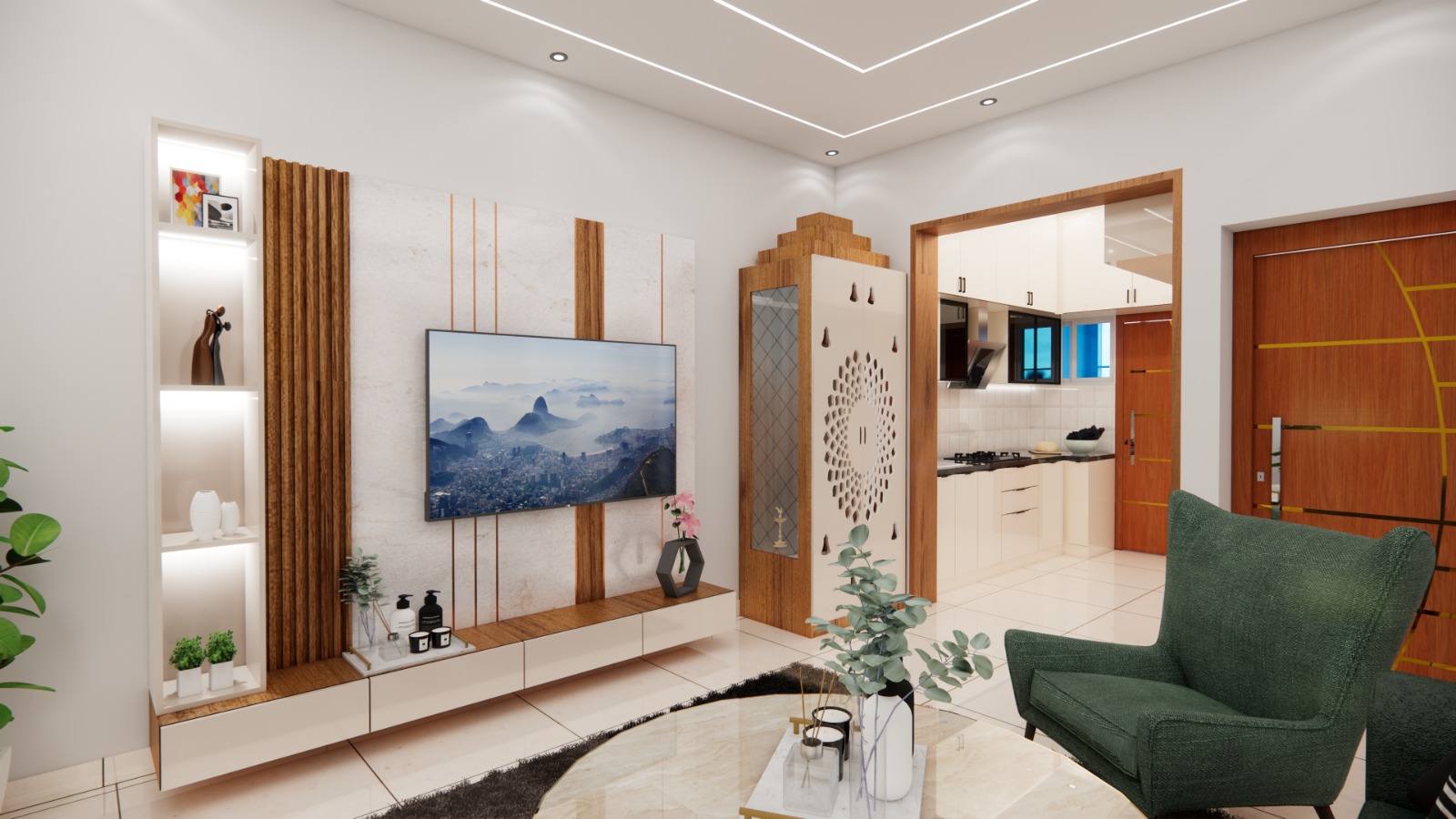 TV Units interior design - Tv Unit 11