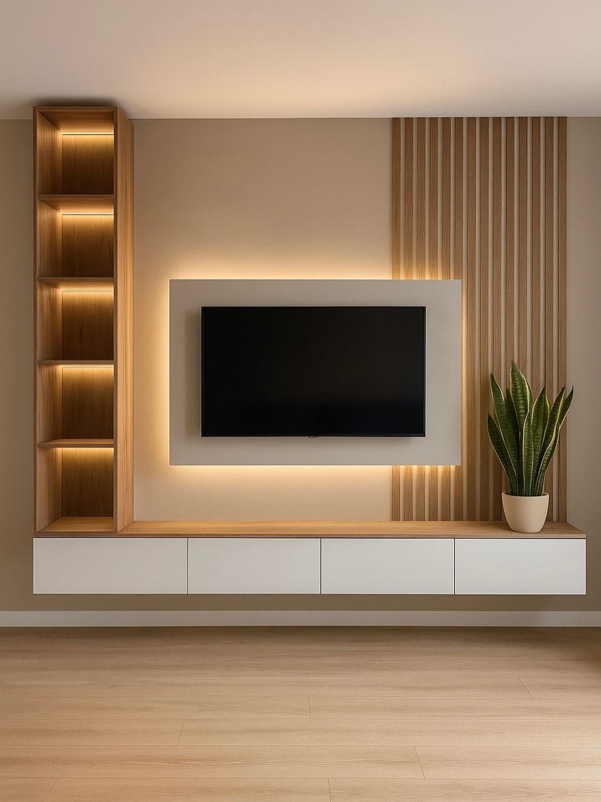 TV Units interior design - Tv Unit 13