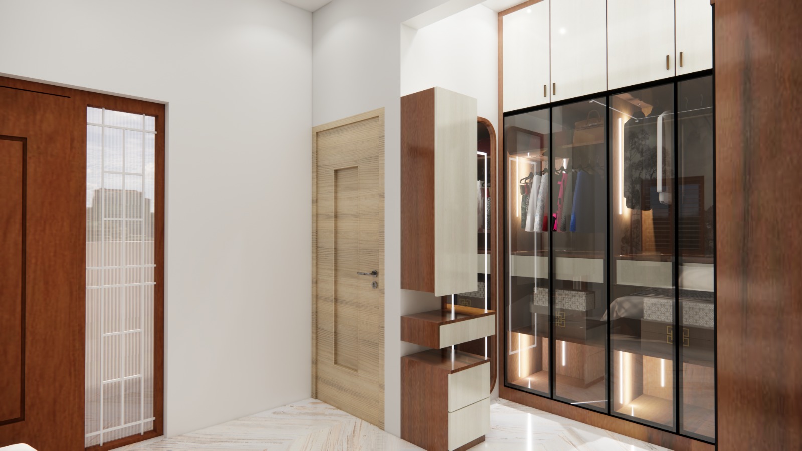 Wardrobes interior design - Wardrobe 14